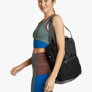 NWT Eddie Bauer Black Water Resistant Tote Bag